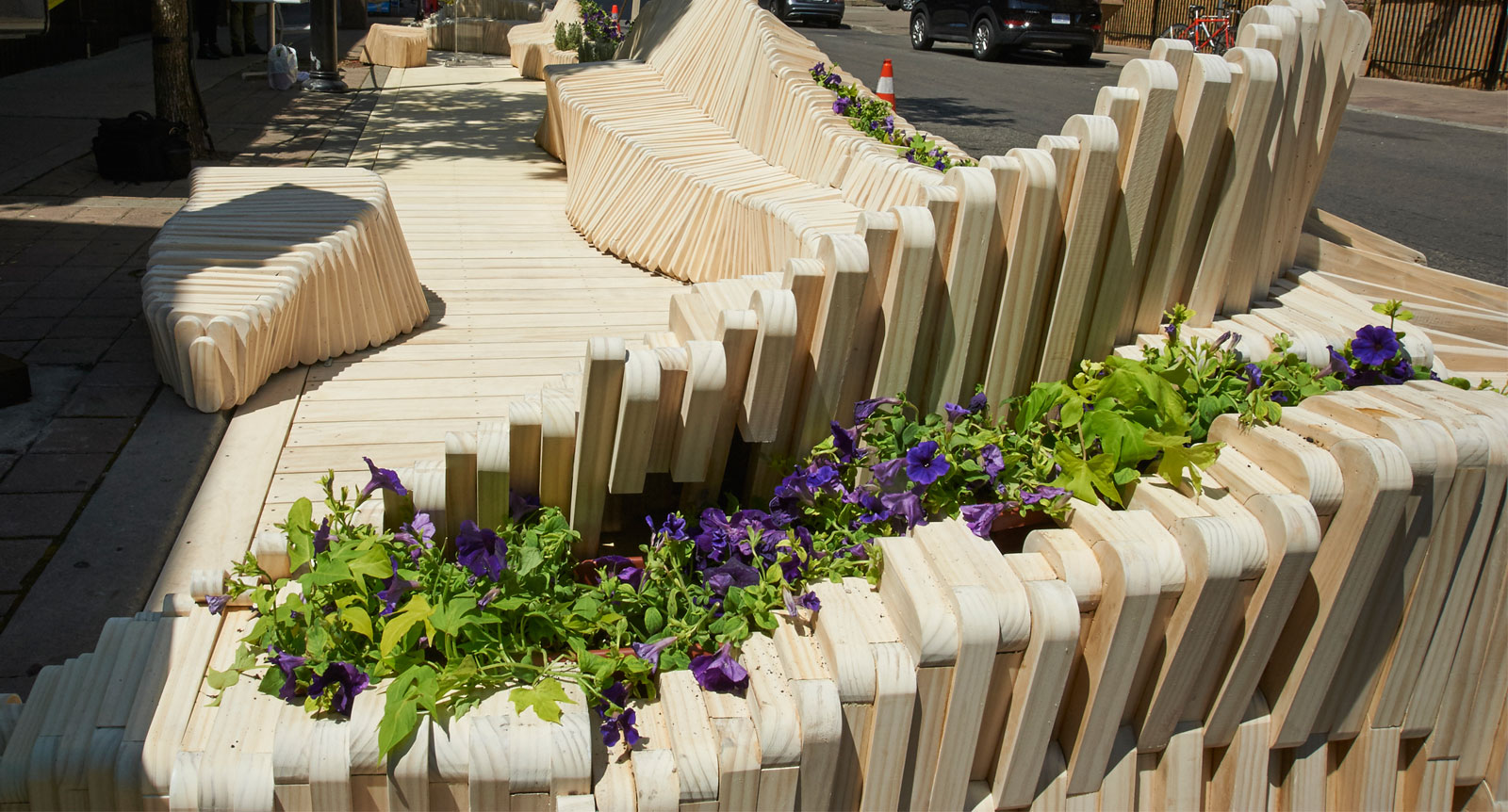 Upper Canada Supports Downtown Yonge BIA and Ryerson University Toronto-Area Parklet Partnership