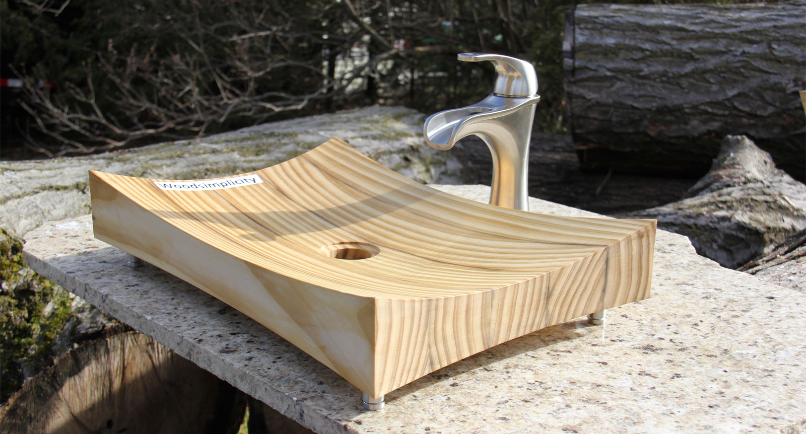 Passionate Woodworker Creates Stunning Accoya Wooden Sinks